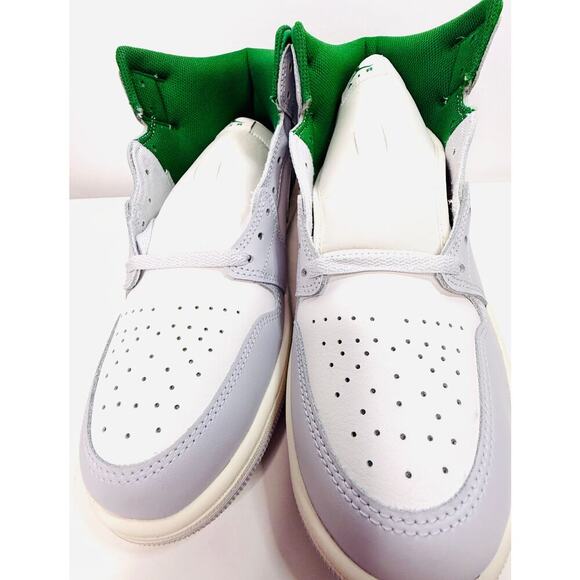 NIKE AIR JORDAN 1 Pure Platinum Pine Green DDX4976 103 Size 11 NEW OG ALL - Picture 3 of 8